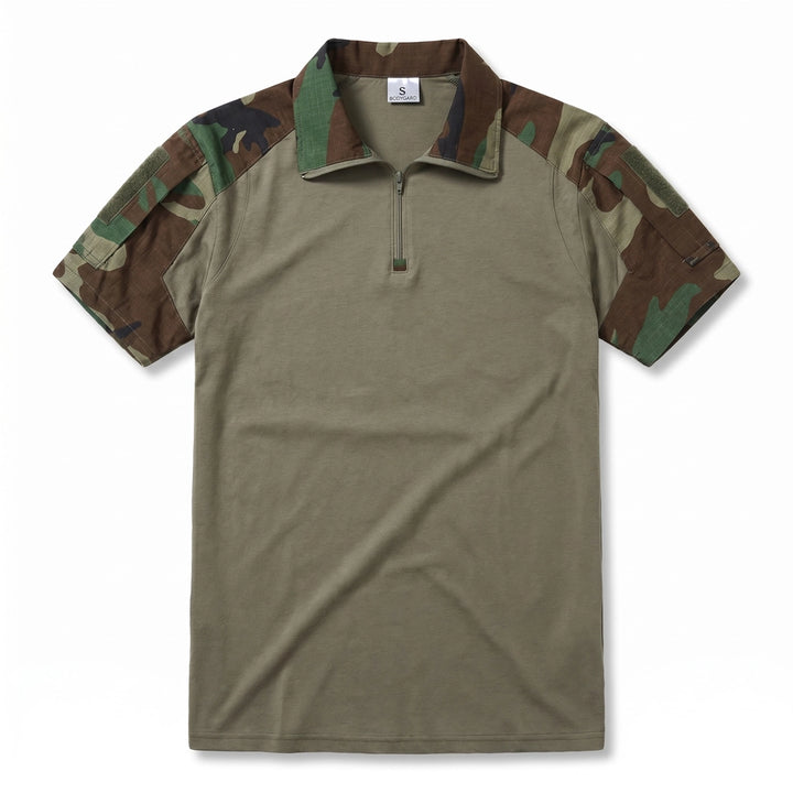 Lewis Quarter-Zip - Color:Jungle Camo;Size:XS