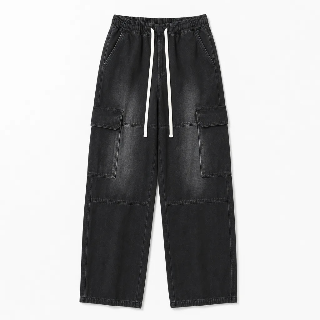 Lewys Loose Carpenter Jeans - Color:Black;Size:S