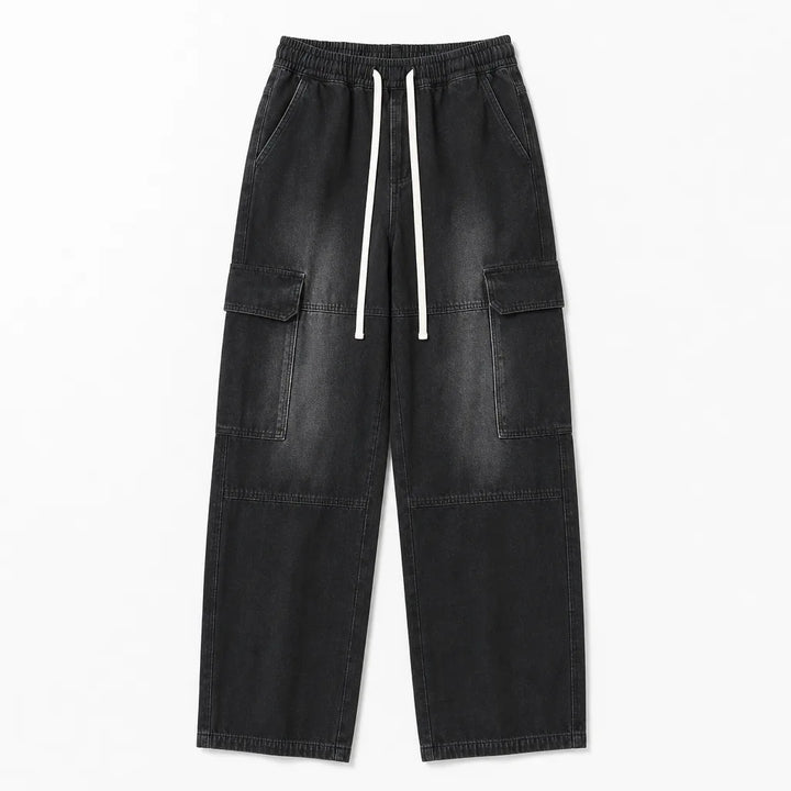 Lewys Loose Carpenter Jeans - Color:Black;Size:S
