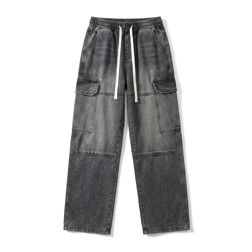 Lewys Loose Carpenter Jeans - Color:Smoke Gray;Size:S