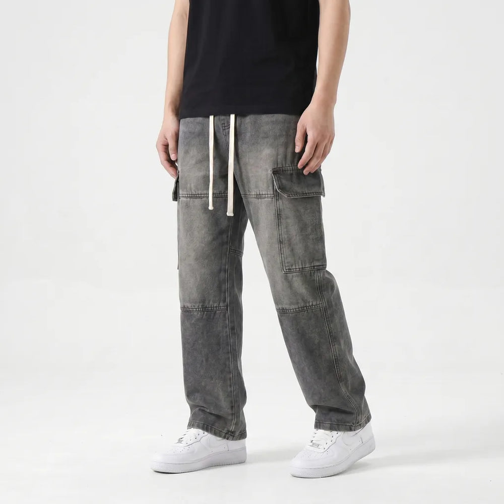 Men's Smoke Gray Endicott Loose Carpenter Jeans