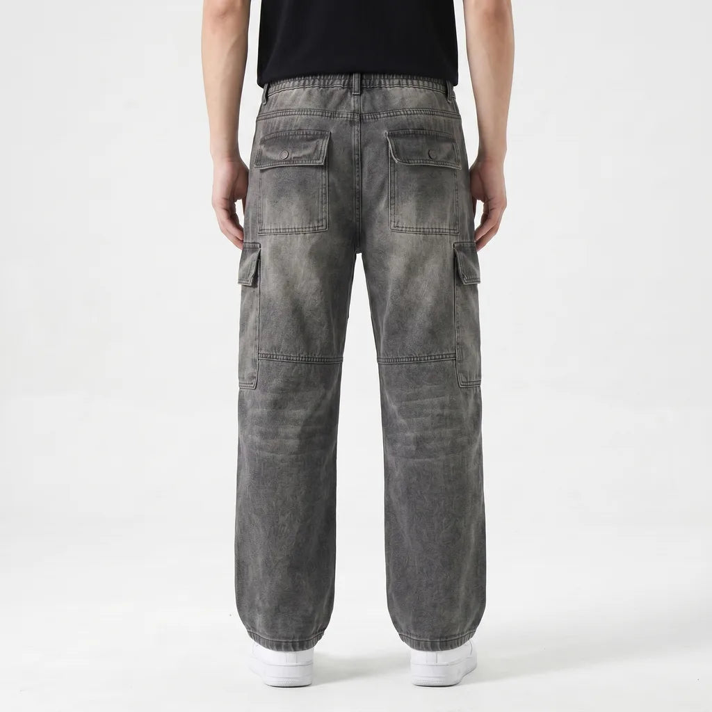 Men's Smoke Gray Endicott Loose Carpenter Jeans