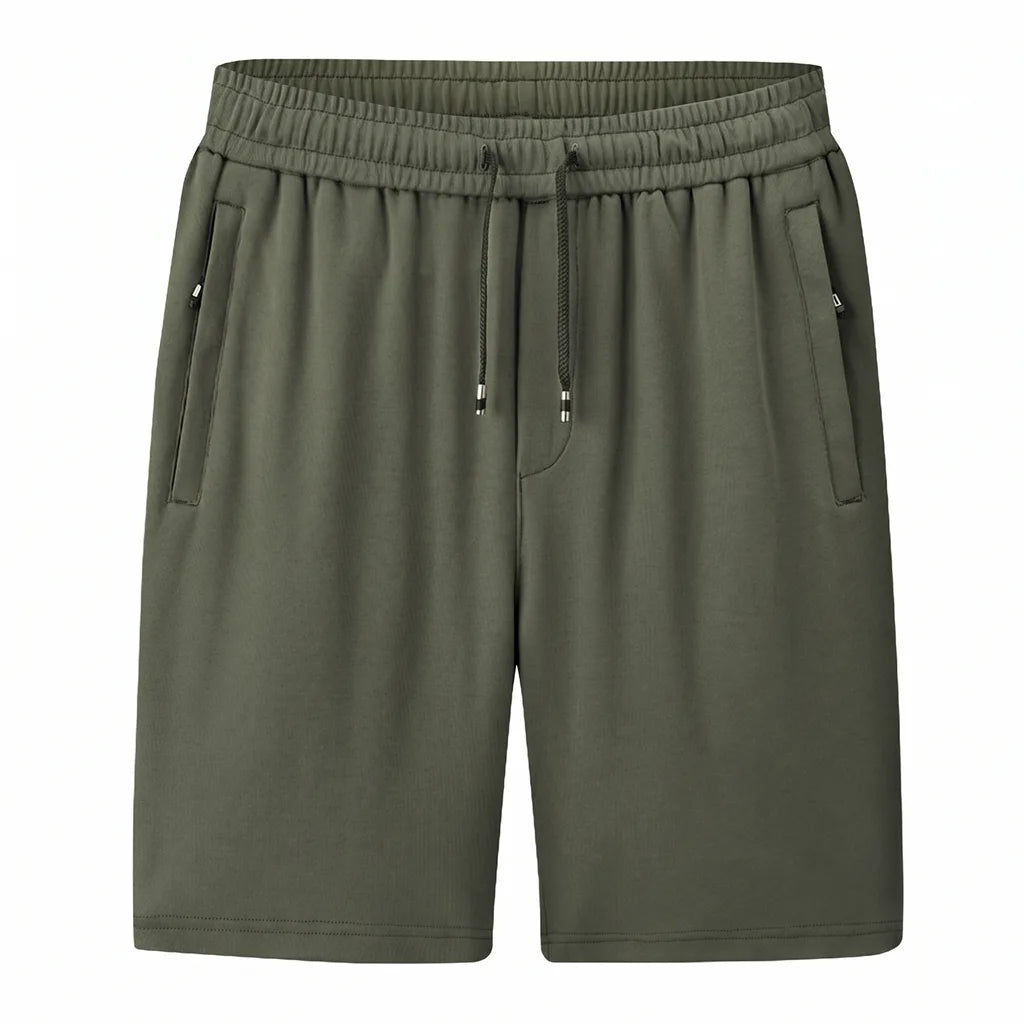 Liam Blend Shorts - Color:Army Green;Size:M