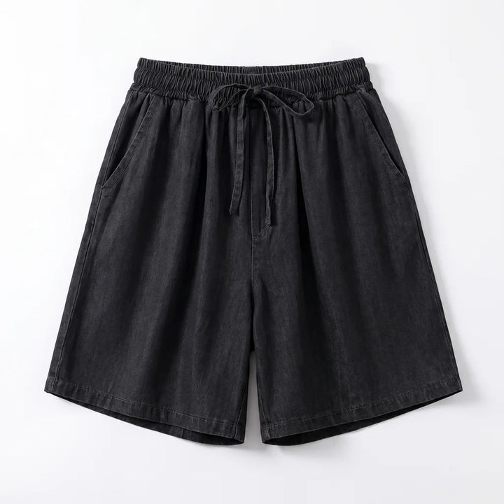 Liana Wide Leg Shorts - Color:Black;Size:S