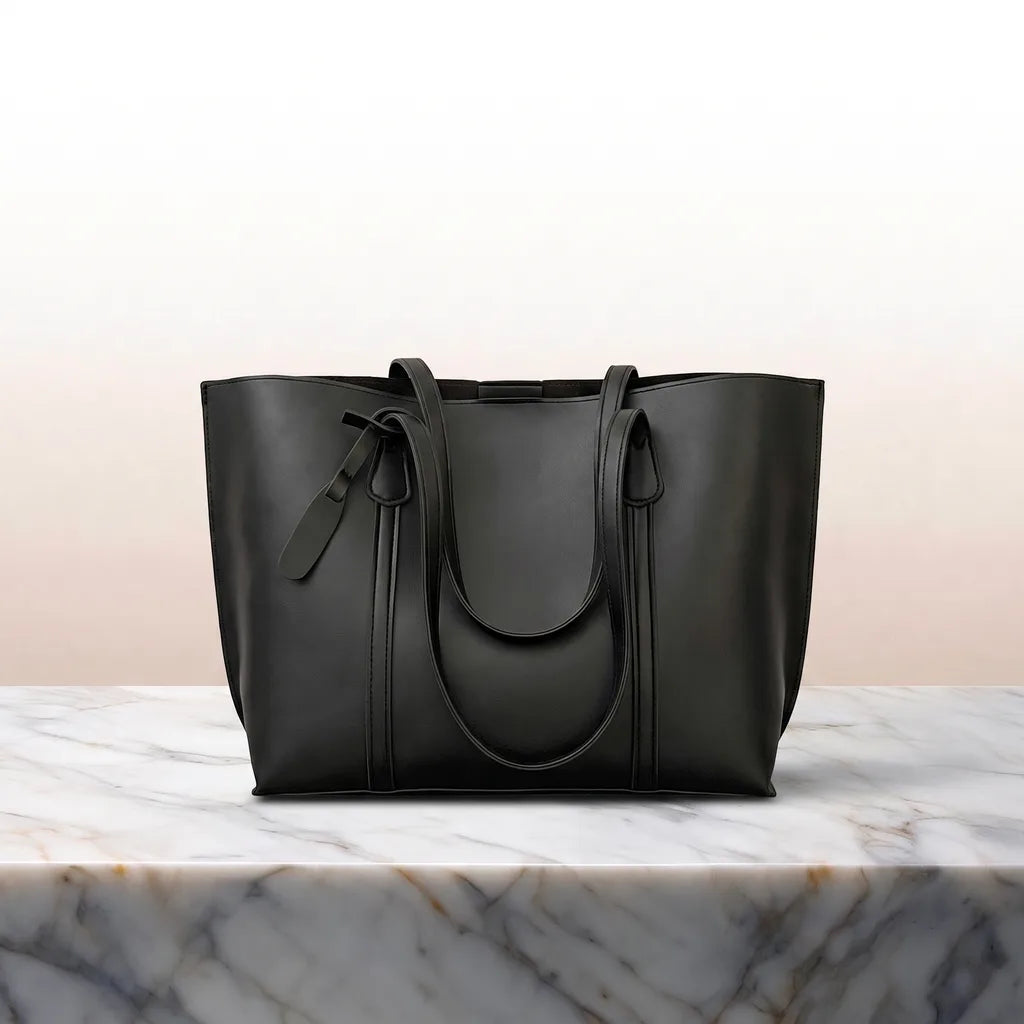 Lily Essential Tote - Color:Black