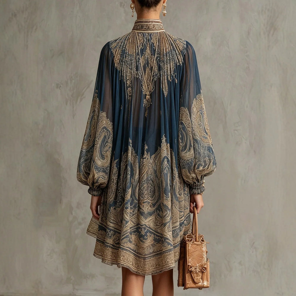 Women's Lily-Rose | Women's High-Neck Cocktail Mini Dress