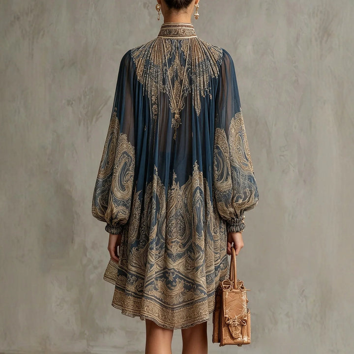 Women's Lily-Rose | Women's High-Neck Cocktail Mini Dress
