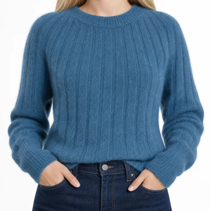 Women's Blue Hollister Cable Knit Sweater