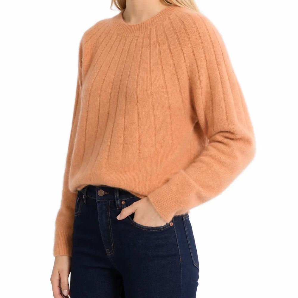 Women's Orange Hollister Cable Knit Sweater