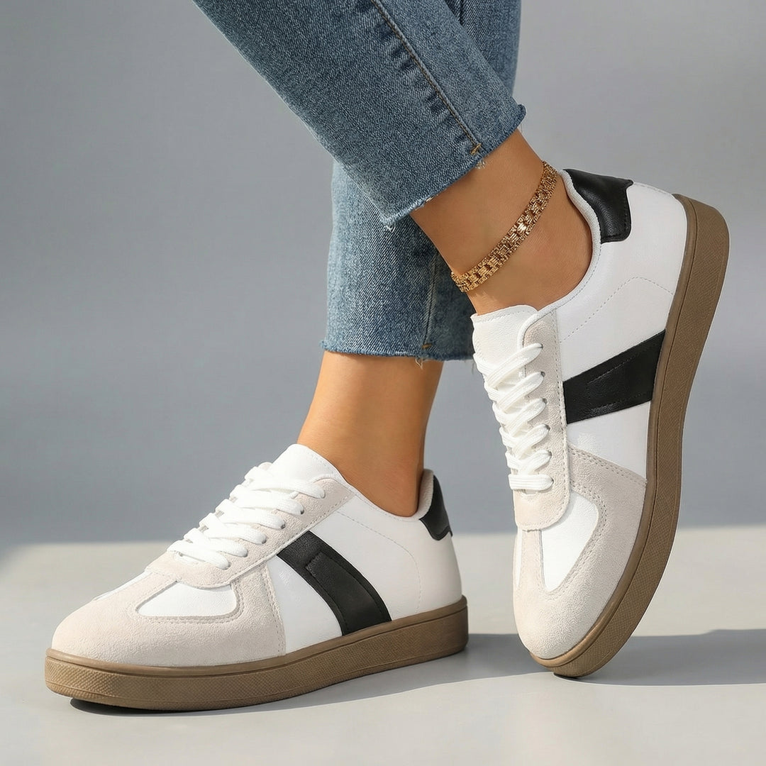 Liora Low-Top Trainers - Color:Black;Size:35