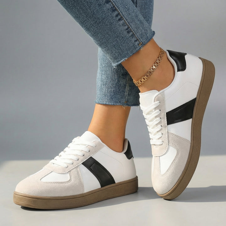 Liora Low-Top Trainers - Color:Black;Size:35