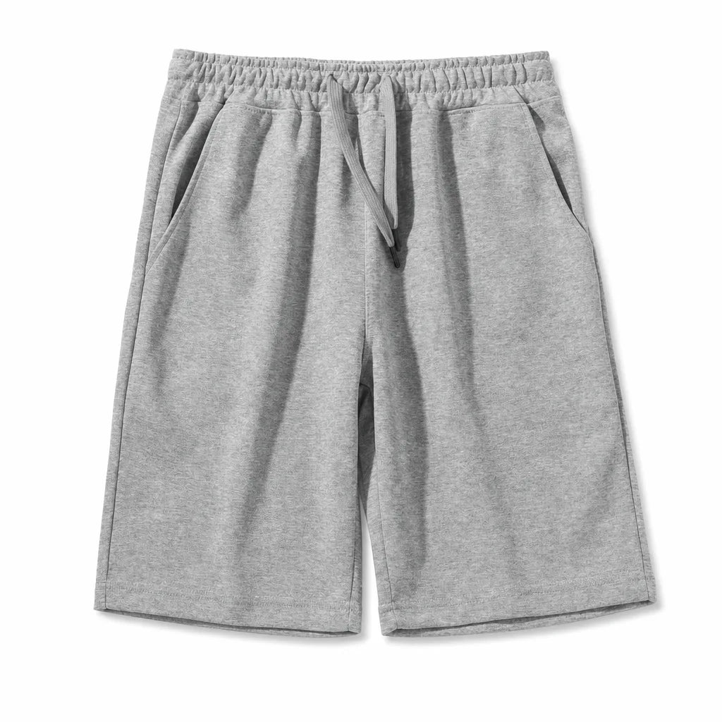 Louis Wide-Leg Shorts - Color:Gray;Size:S