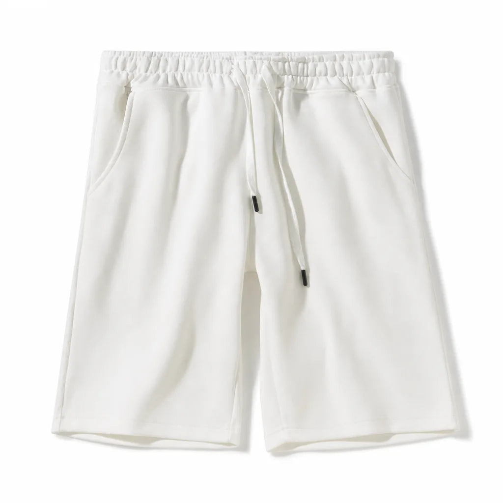 Louis Wide-Leg Shorts - Color:White;Size:S