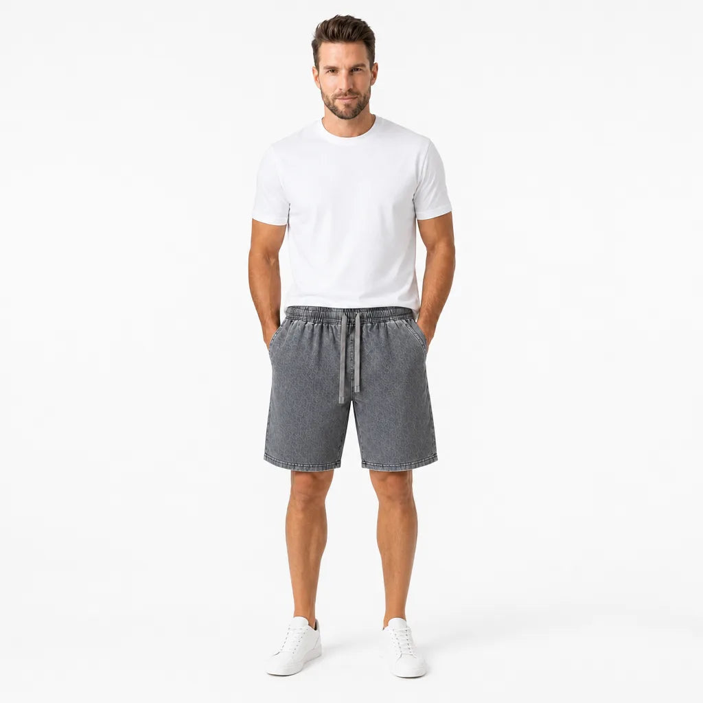 Men's Emery Cotton Washed Shorts