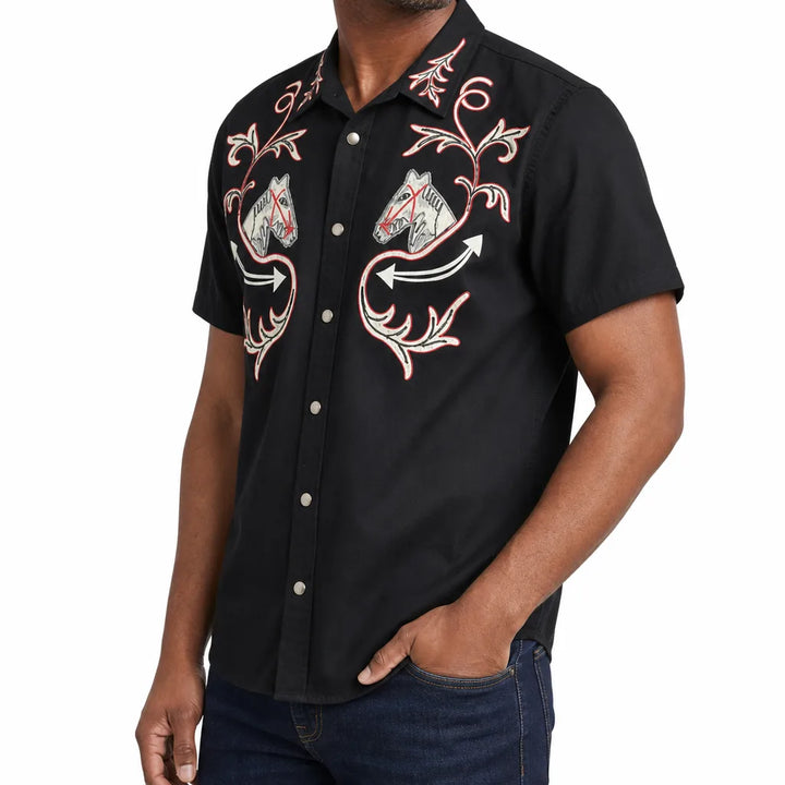 Men's 2 Lucas Printed Western Shirt
