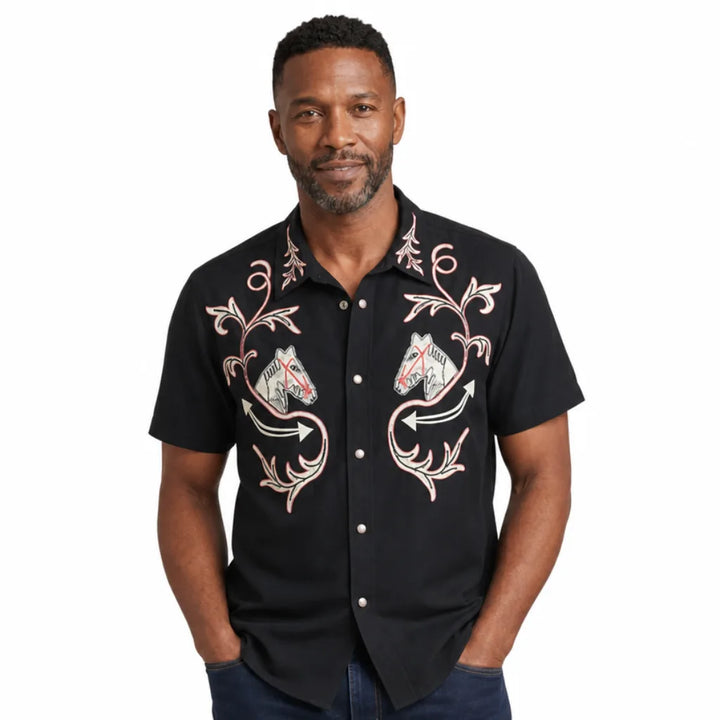 Men's Lucas Printed Western Shirt