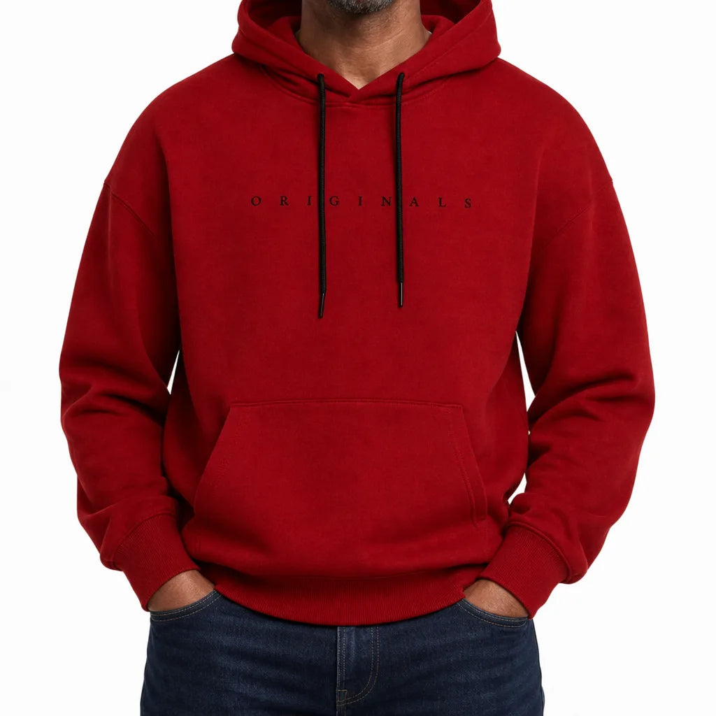 Lucas Originals Hoodie - Size:XXS;Color:Red
