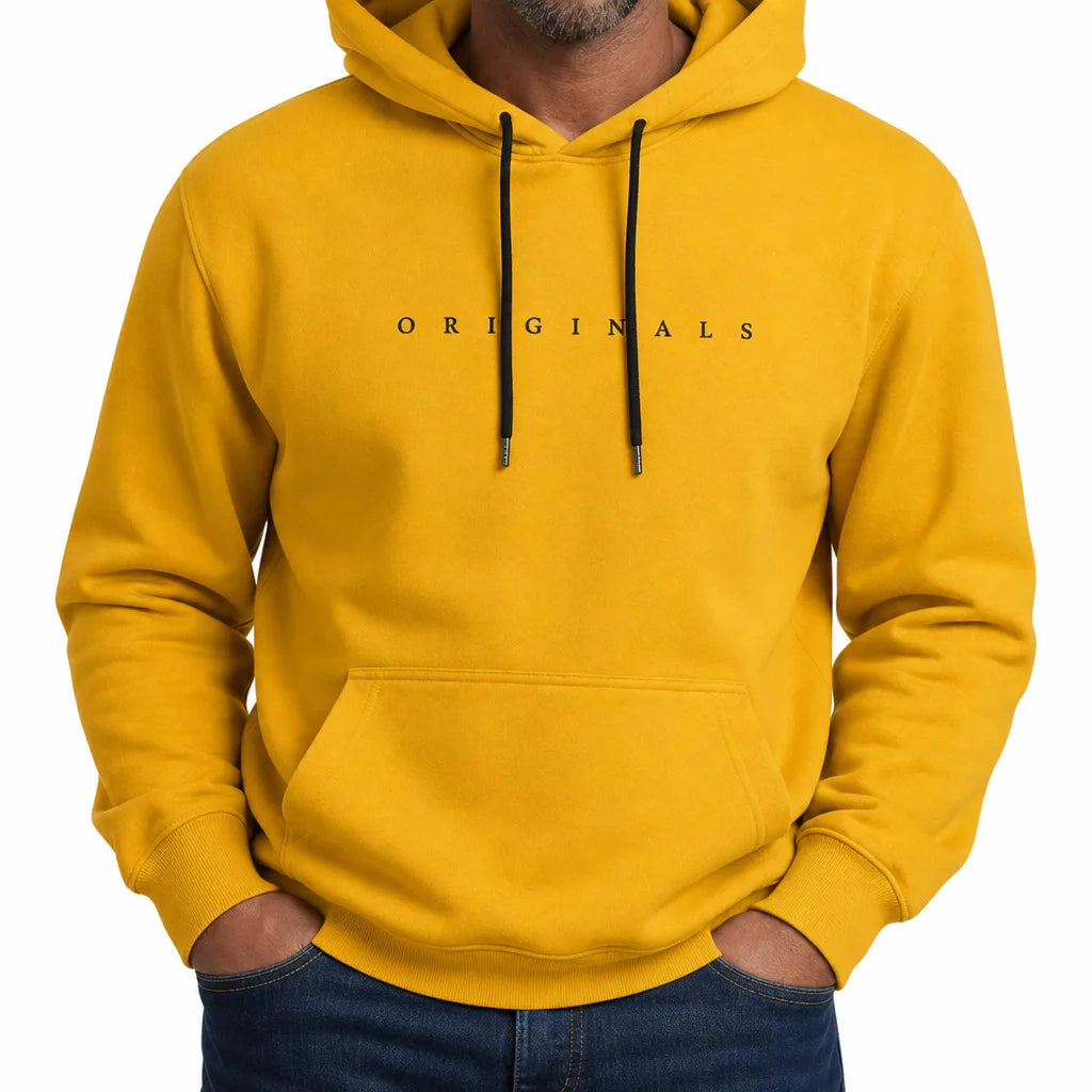 Lucas Originals Hoodie - Size:XXS;Color:Yellow