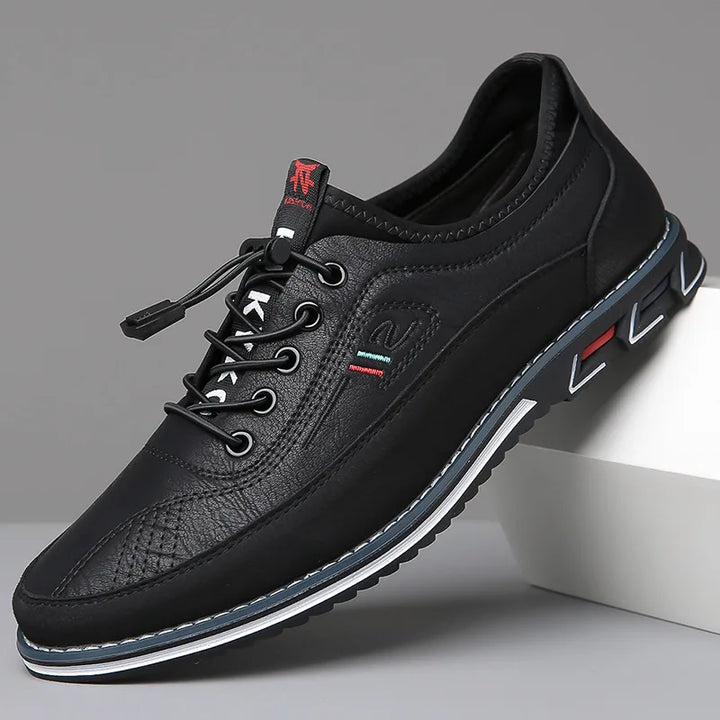 Lucian | Men's Premium Comfort Leather Shoes - Black