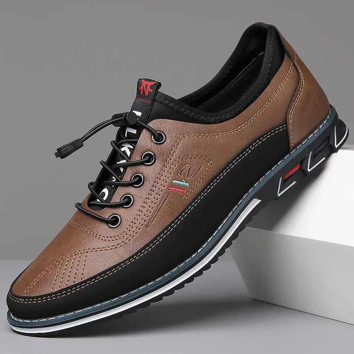 Lucian | Men's Premium Comfort Leather Shoes - Brown