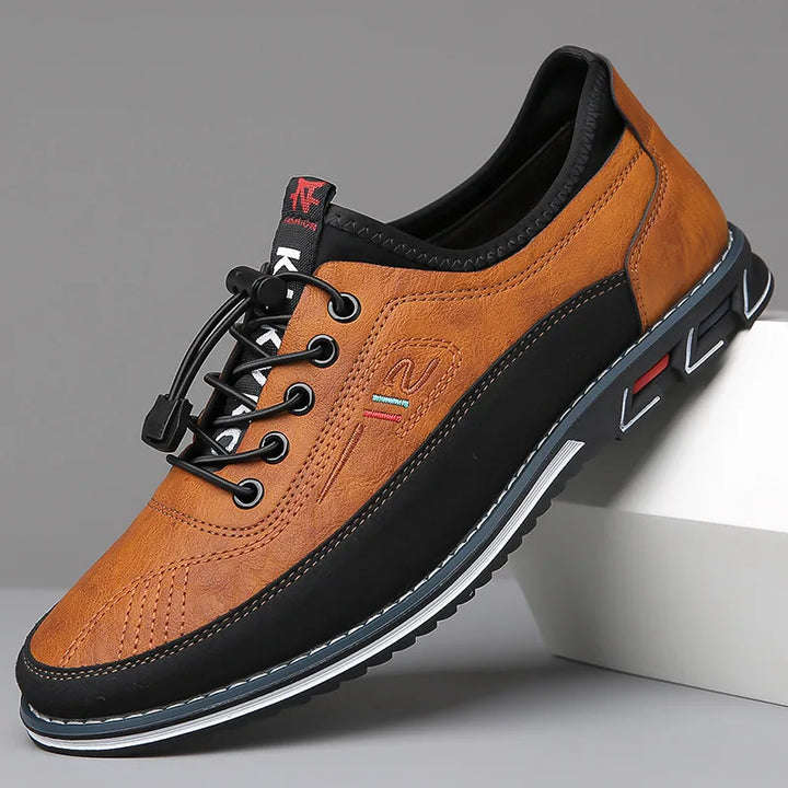 Lucian | Men's Premium Comfort Leather Shoes - Tan