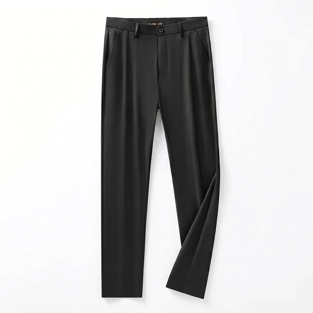 Lukas Slim Trousers - Color:Black;Size:34