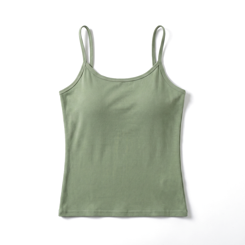 Luna Essential Stretch Cami - Color:Fruit Green;Size:S