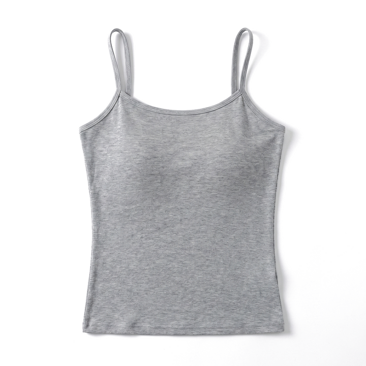 Luna Essential Stretch Cami - Color:Gray;Size:S