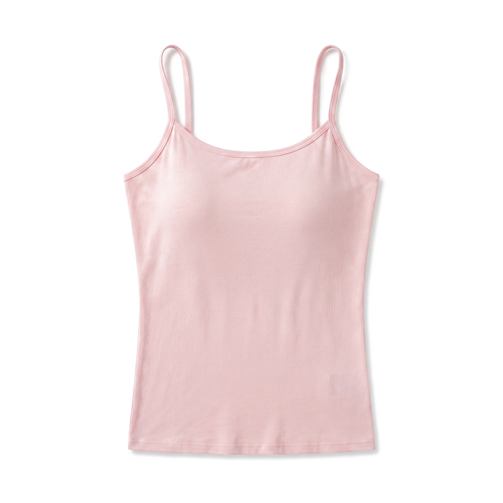 Luna Essential Stretch Cami - Color:Pink;Size:S