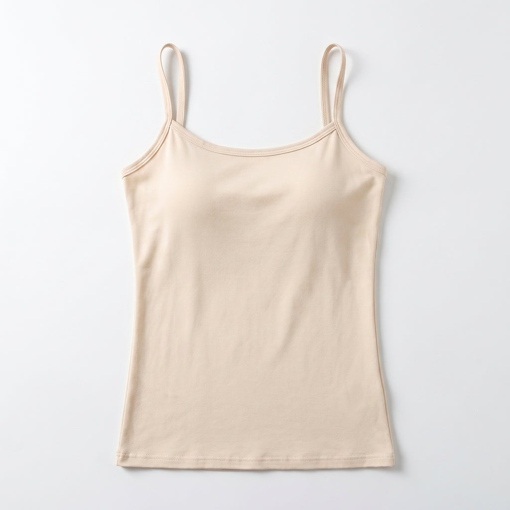 Luna Essential Stretch Cami - Color:White;Size:S