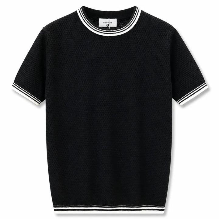 Luther Detailed T-Shirt - Color:Black;Size:S