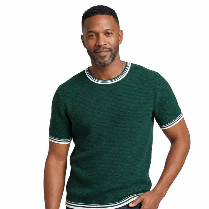 Men's Lily Striped Knit T-Shirt