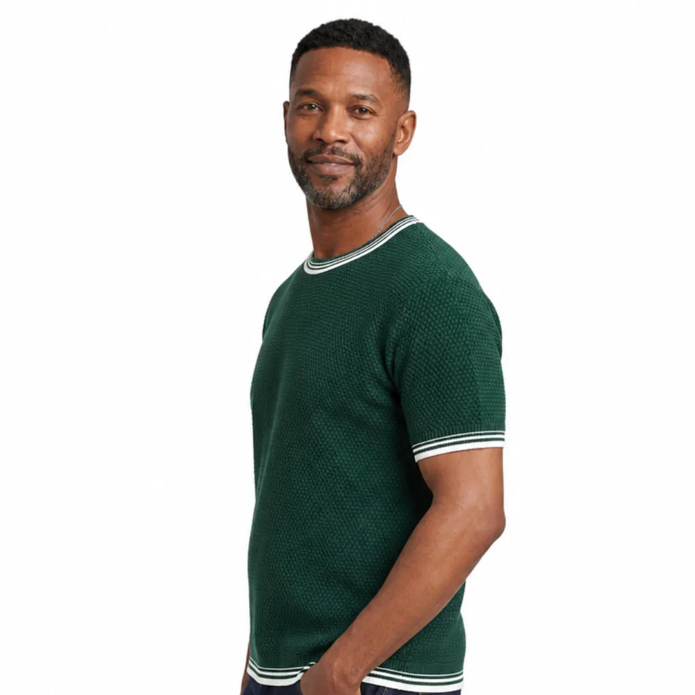 Men's Lily Striped Knit T-Shirt
