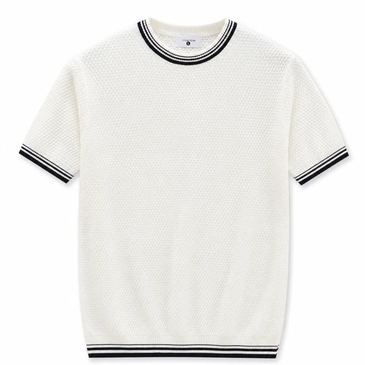 Luther Detailed T-Shirt - Color:White;Size:S