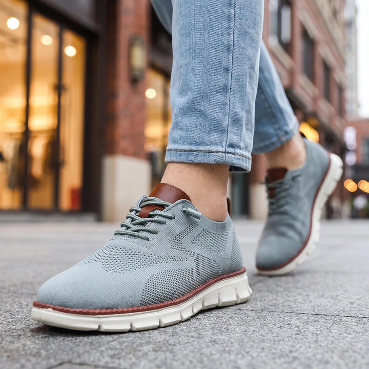Men's Green Fuller Breathable Platform Sneakers