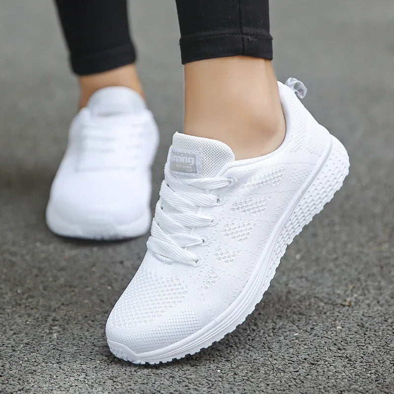 Mabry | Women's Orthopedic Walking Shoes - Color:White;Size:35