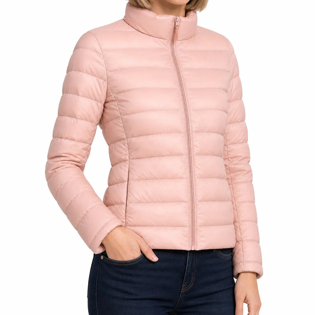Women's Peach Pink Aldridge Light Down Jacket