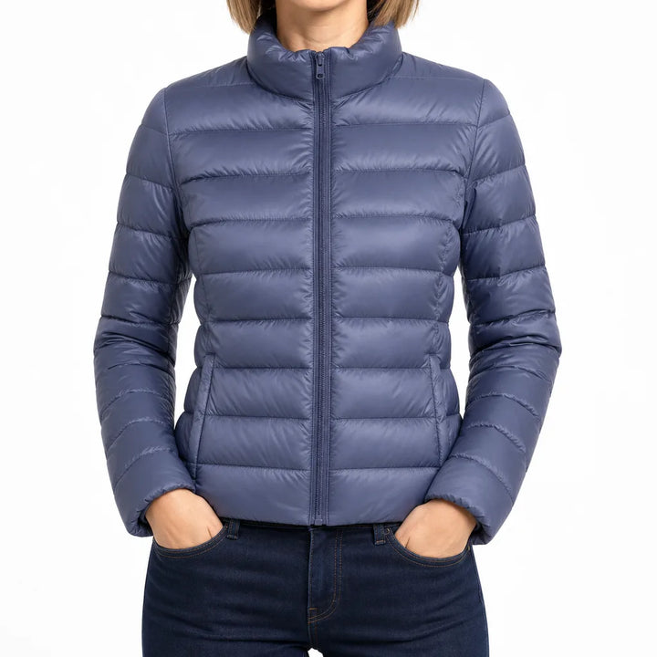 Maeve | Quilted Jacket - Color:White;Size:7XL