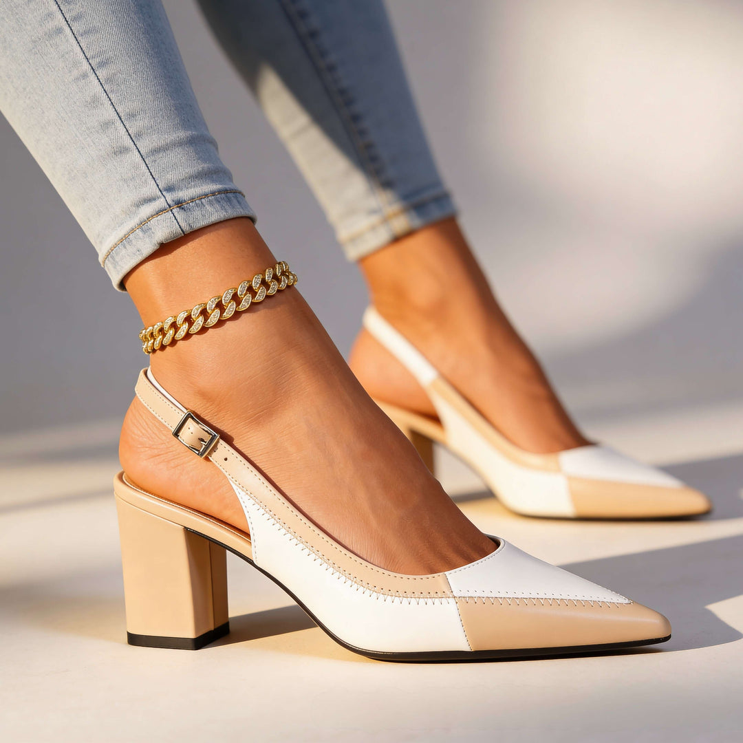 Vanessa Slingback Heels