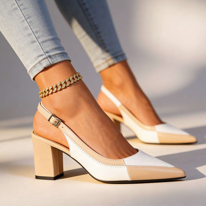 Vanessa Slingback Heels