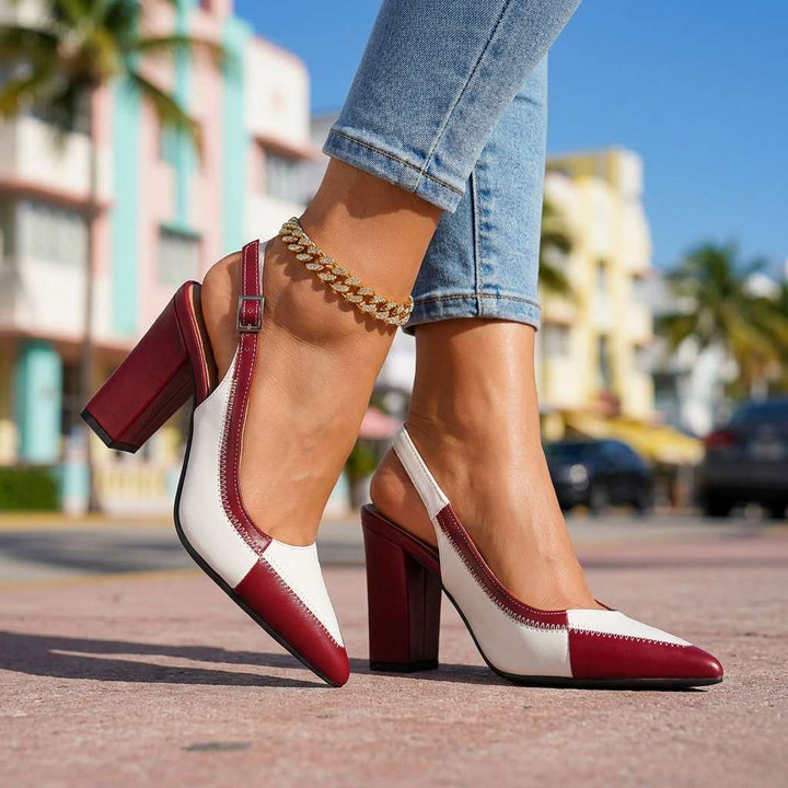 Vanessa Slingback Heels