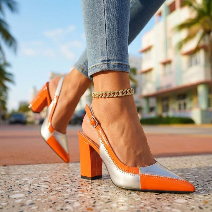Vanessa Slingback Heels
