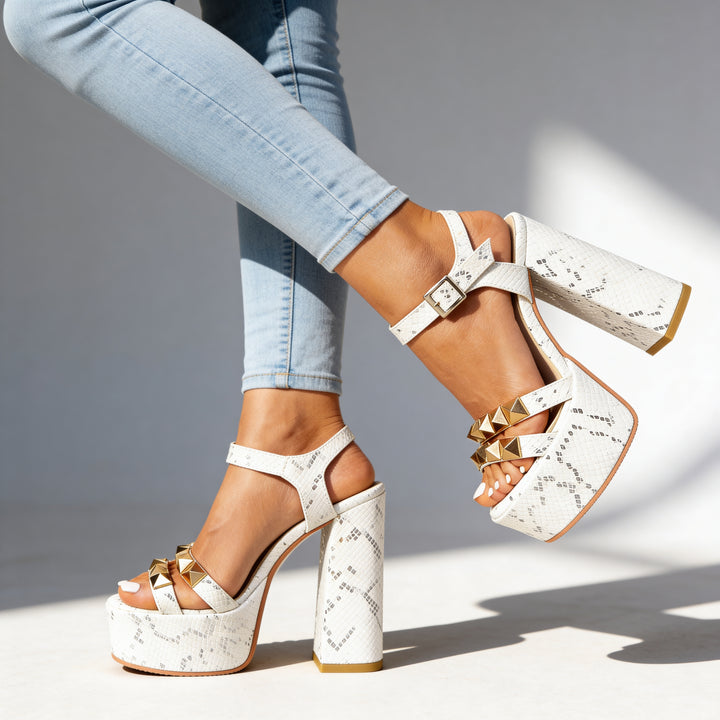 Leydi Exotic Platform Heels