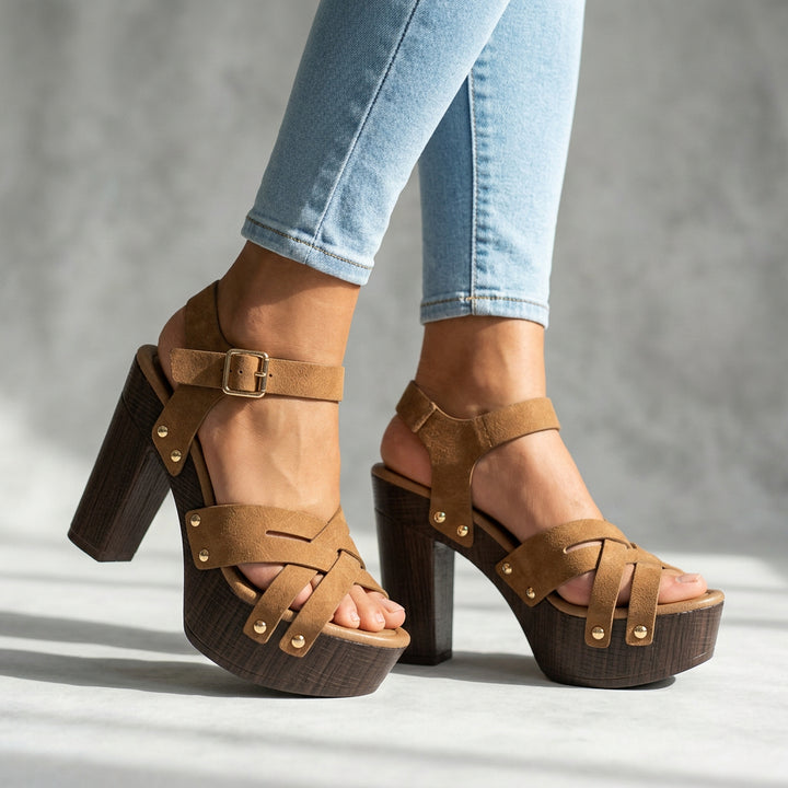 Alessia Buckle Heels