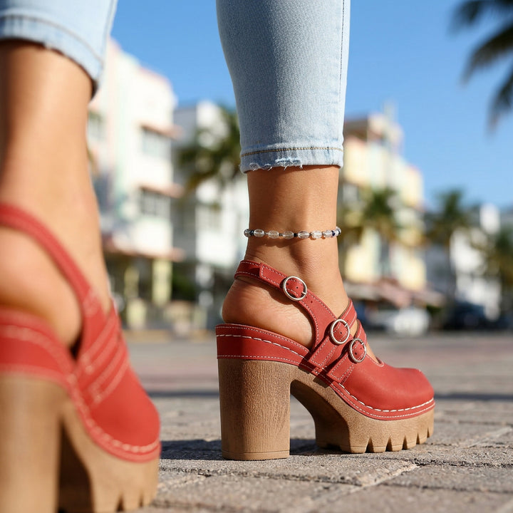 Delilah Slingback Heels