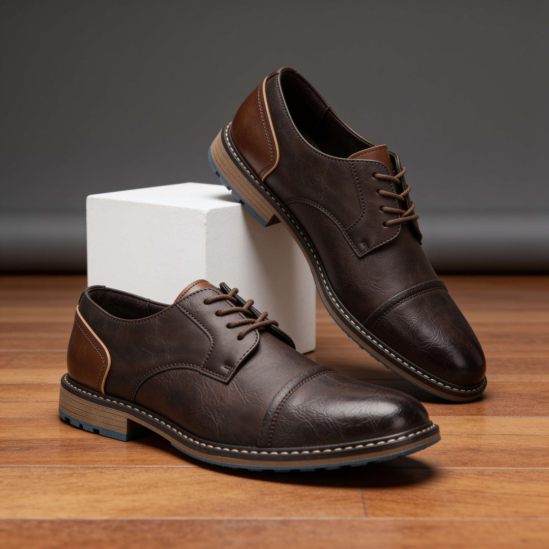 Graham Shaw Cap-Toe Derbies