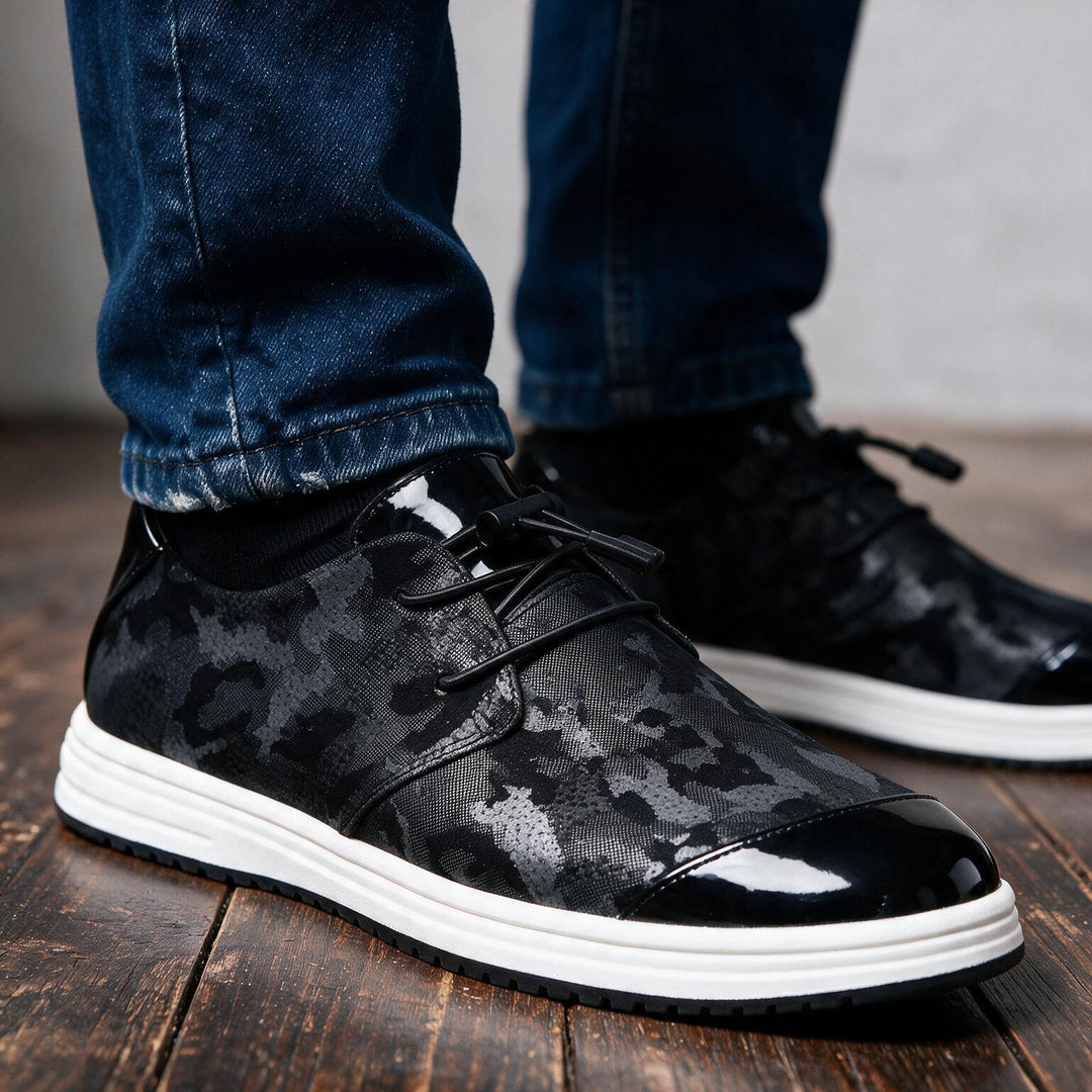 Sergeant Miles Leather Sneakers