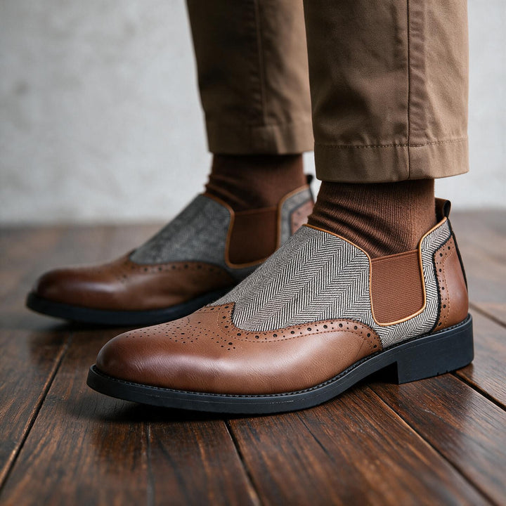 George Collins Brogue Loafers