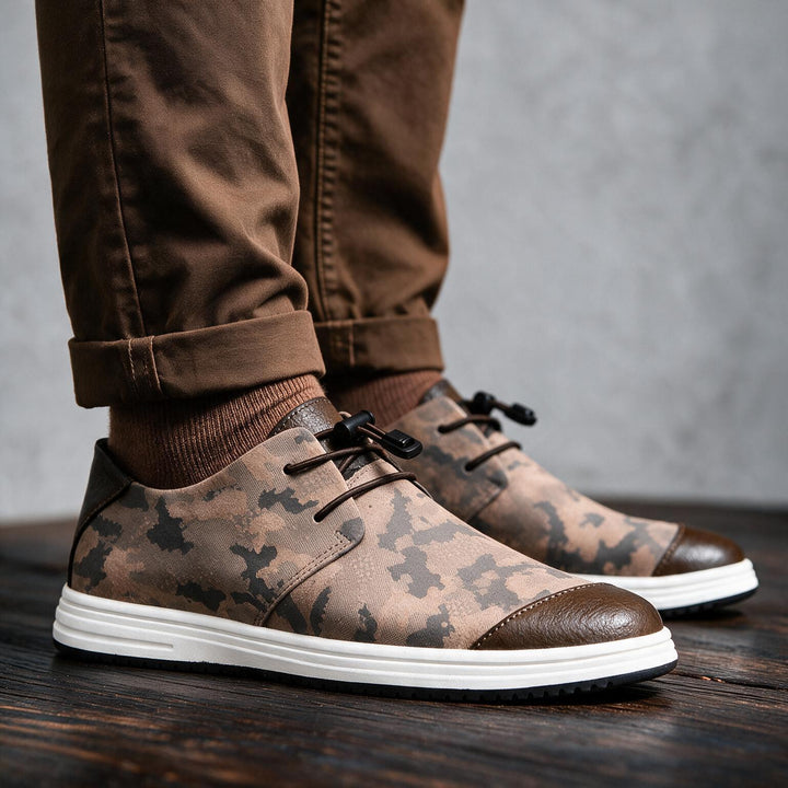 Sergeant Miles Leather Sneakers