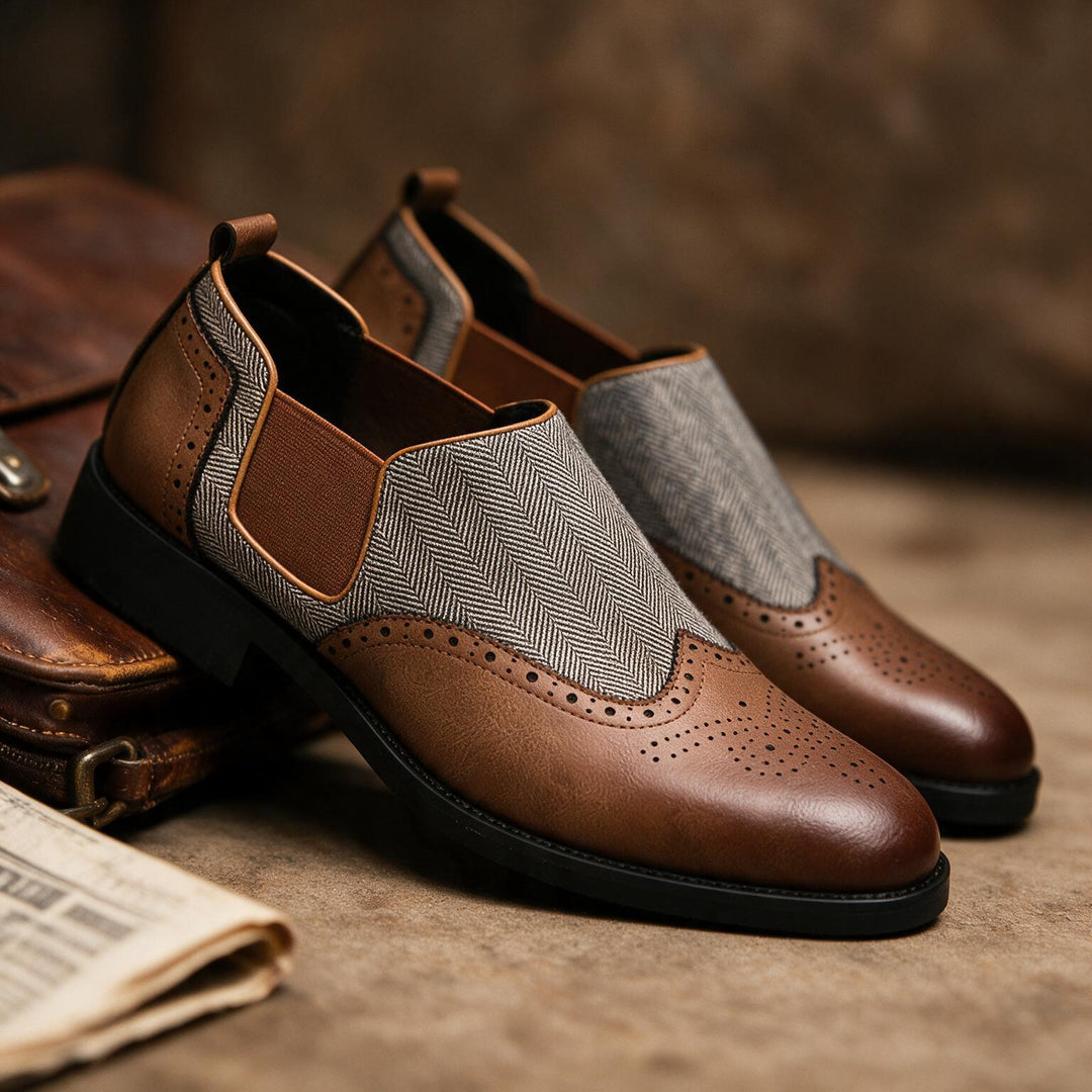 George Collins Brogue Loafers